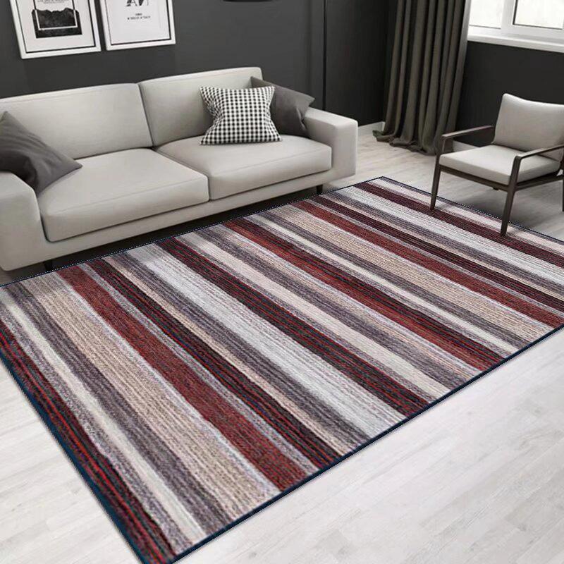 Modern Retro Brown Carpet Living Room Home Decoration Bedroom Carpets Non-slip Coffee Tables Mat Customizable Large Size Rugs
