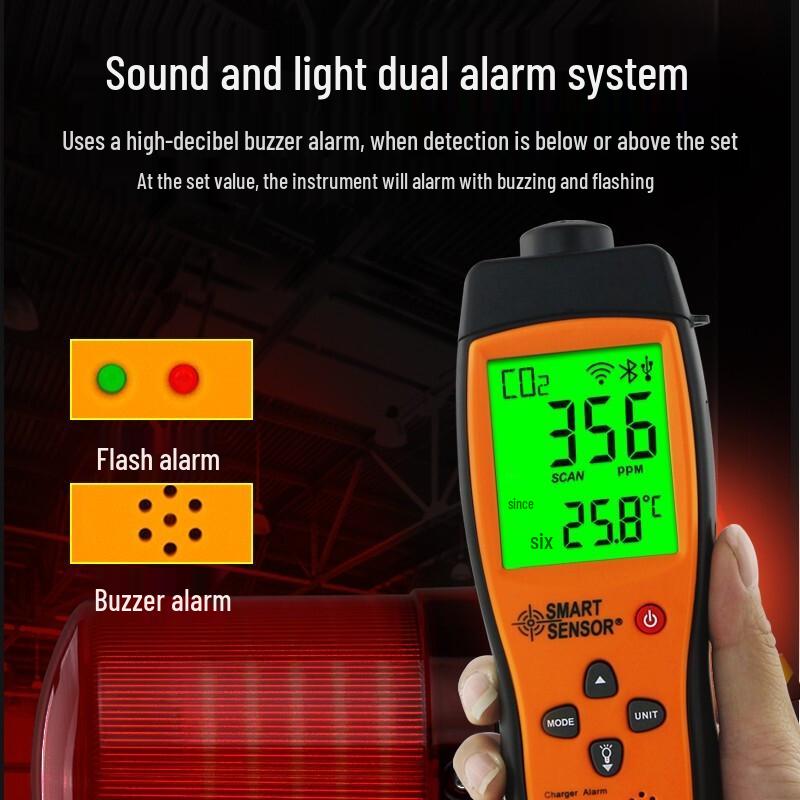 Sima AR8200 Handheld CO2 Gas Detector