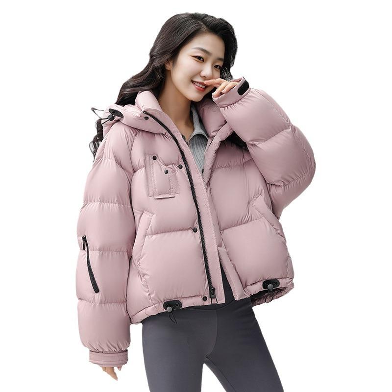 Пуховик женский высококлассная женская одежда новый короткий пух утки корейская версия пуховик фабричный пуховик