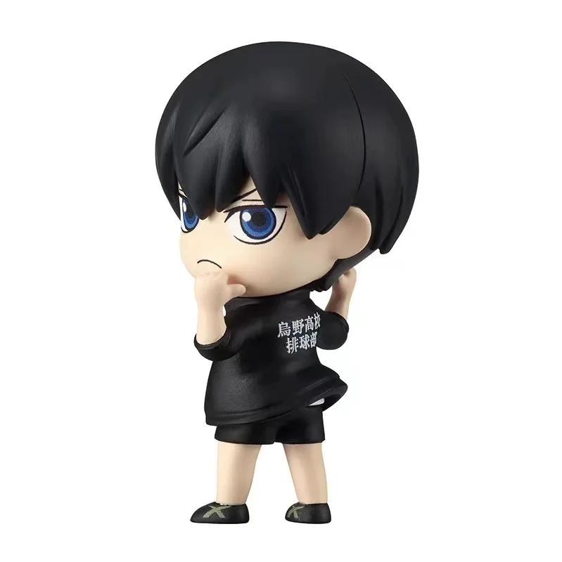 Genuine Gacha Haikyuu Shoulder To Shoulder Sitting Figure Shoyo Hinata Tobio Kageyama Action Figure Toys