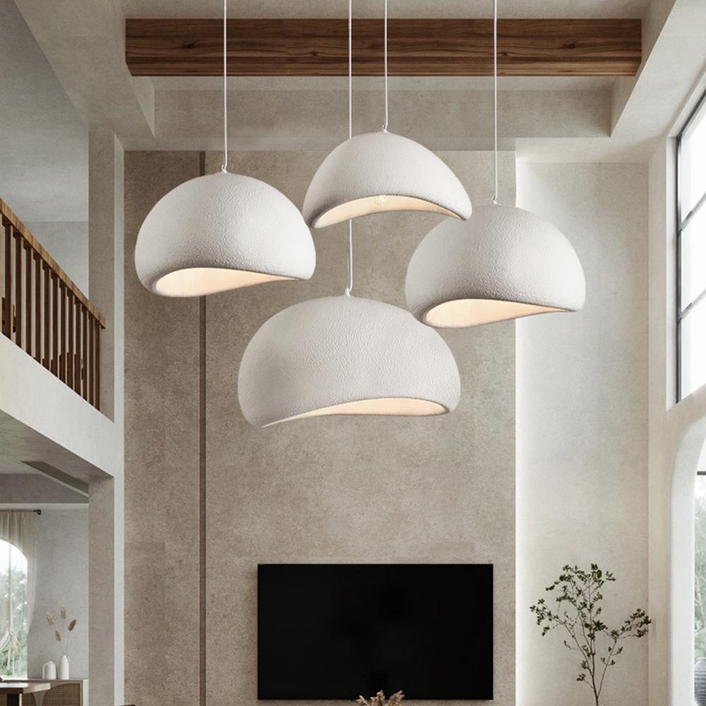 Wabi-Sabi Style Hanging Pendant Light  for Showrooms Restaurants Villas Living Rooms Dining Areas