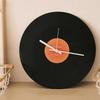 Record Clock with Optional Center Color and Metal Display Stand – Eye-Catching Design