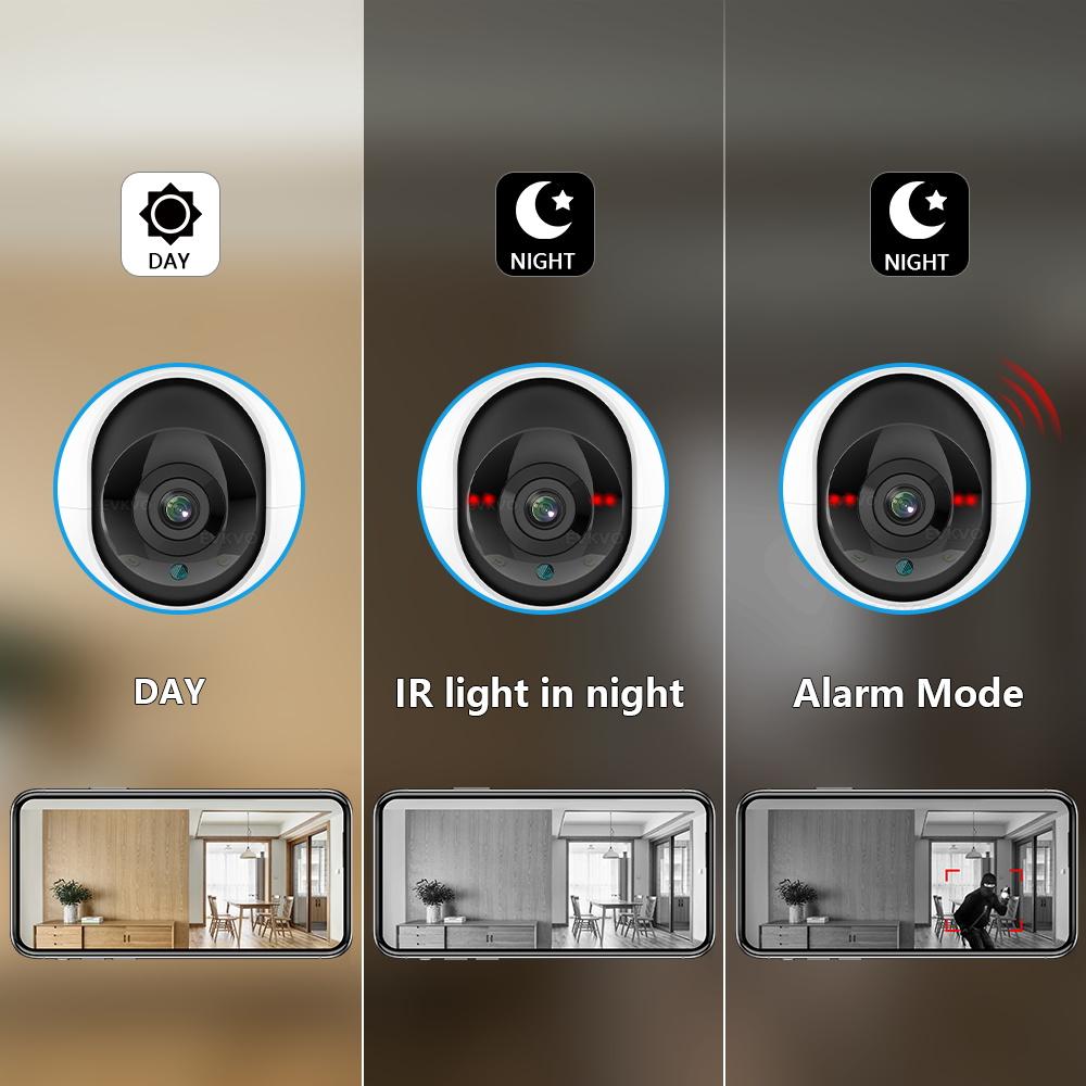 4-мегапиксельная PTZ-камера с Wi-Fi, автоматическое отслеживание, видеозвонок в один клик с экраном, внутренняя радионяня, камера видеонаблюдения, видеонаблюдение