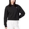 Puma Her Crew Tr однотонный спортивный повседневный свитер с коротким рукавом женский свитшот черный 676652-01