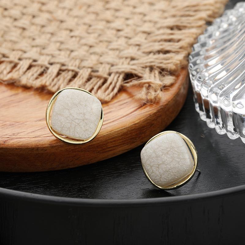 Простые женские серьги ручной работы для женщин