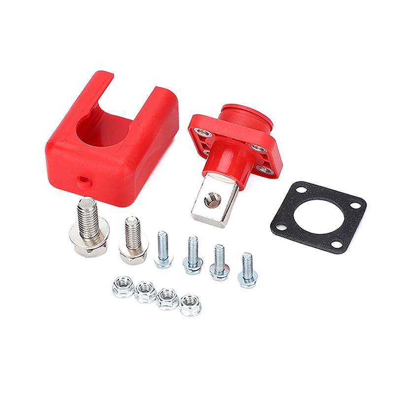 1 комплект 200A медный литиевый аккумулятор клеммный соединитель клемма хранения энергии адаптер аккумуляторного разъема клемма хранения энергии