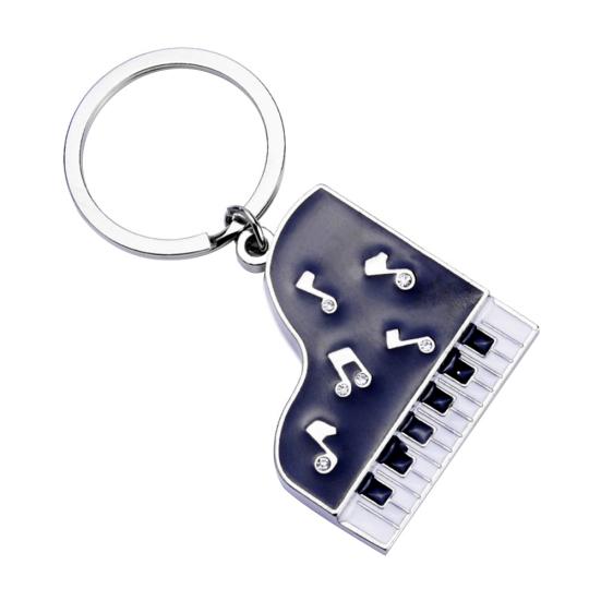 Фортепиано Музыка Ноты Автомобильный брелок Сумка Завесы Декор Брелок Брелок