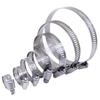 1 шт. 6 мм-600 мм хомут для шланга с тремя зубьями, регулируемый зажим для трубы, топливная труба, водопроводная труба