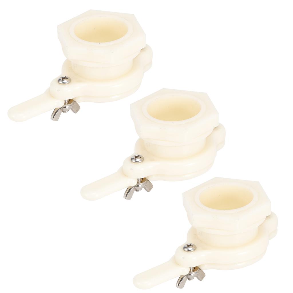 3Set Honey Tap Gate Valve Tools Honey Extractor Accessory Beekeeping Equipment Supply
