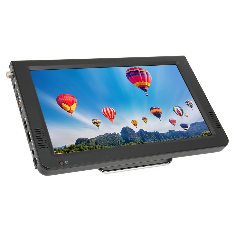 10-дюймовый цифровой телевизор ATSC с аккумулятором 1800 мАч, портативный цифровой телевизор с присоской