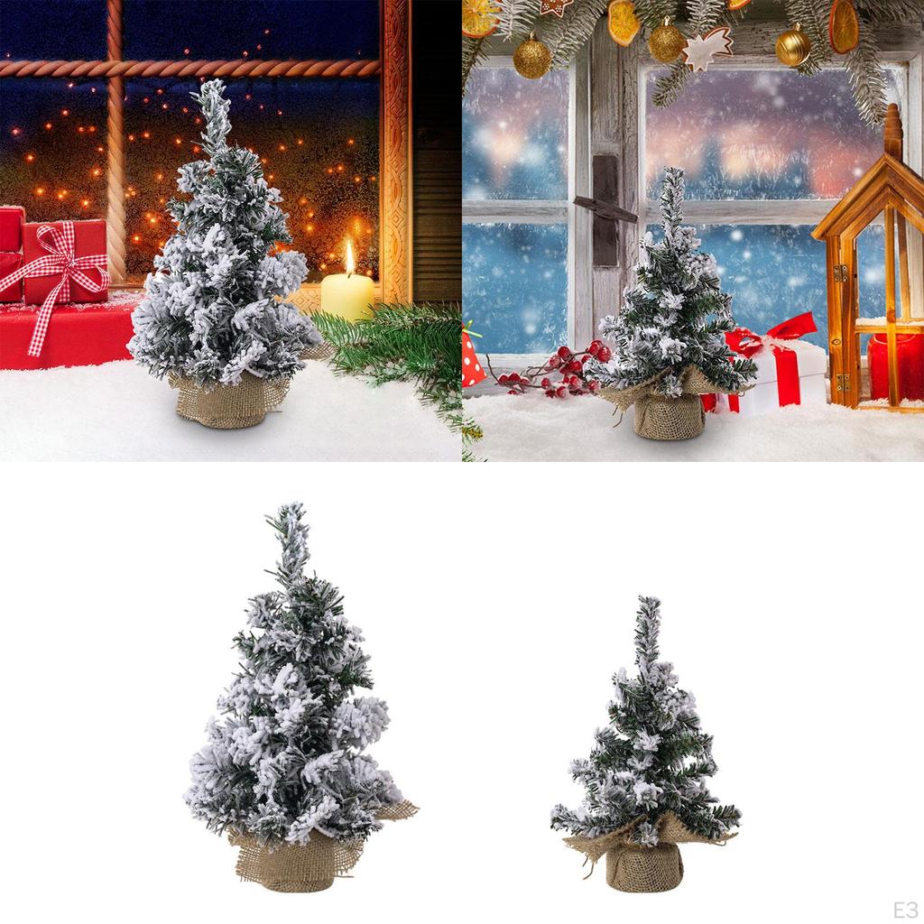 Искусственная новогодняя елка для стола, миниатюрный дом