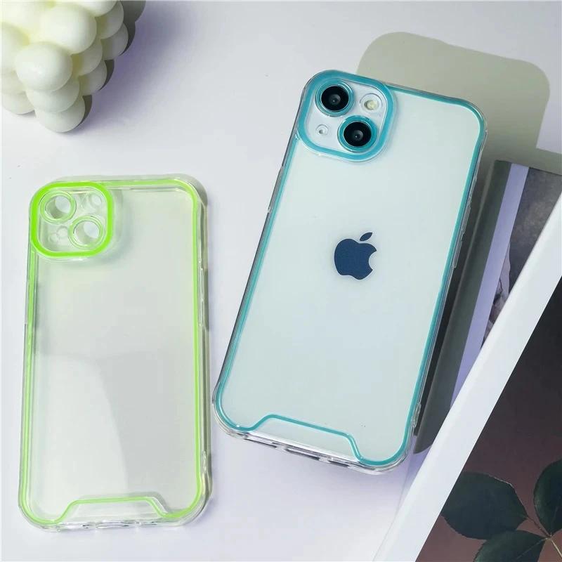 Роскошный Ночник Светящийся Чехол для Телефона Для Для Iphone 11 12 13 14 15 Pro Max XS XR X Plus Ударопрочный Бампер Чехлы Обложка
