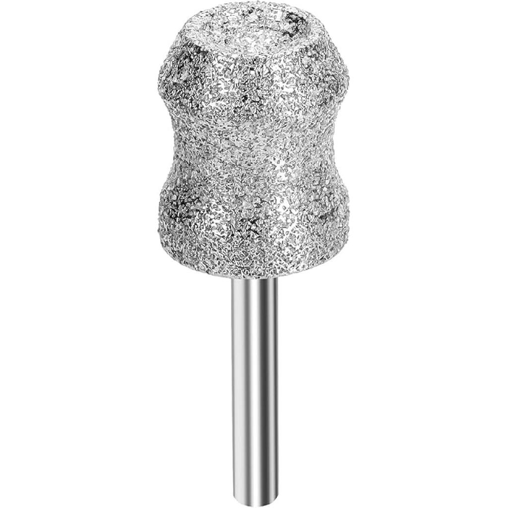 for Dremel Dog Nail Grinder - Diamond Bits Attachment for Dog Nail - 1/8'' Painless Nail Grinder Bits Won't Pull Hair or Get Hot for Large Medium