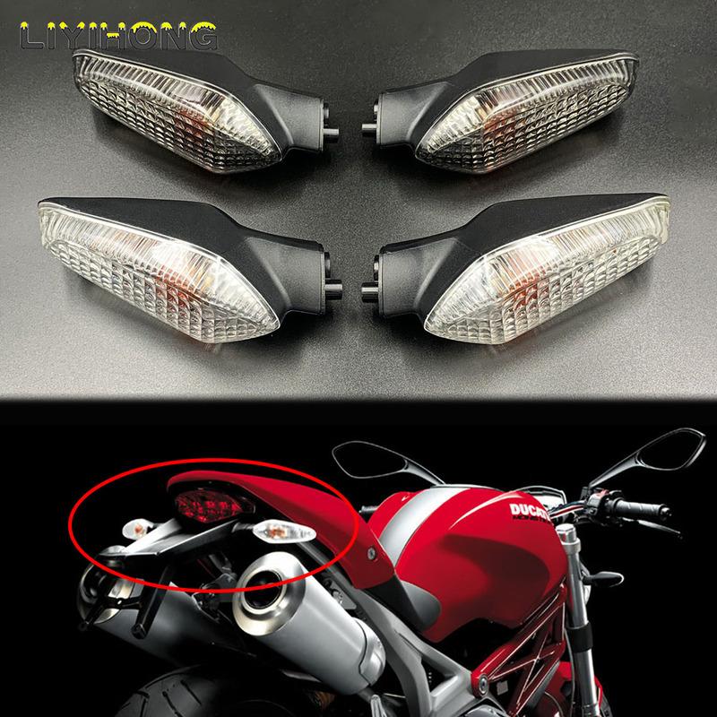 Светодиодный указатель поворота для DUCATI Monster 659 696 796 797 821 1100/S/EVO 1200 Streetfighter 848 Мотоциклетный мигающий фонарь