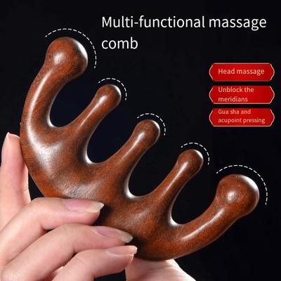 1 шт. Массажная расческа для головы, Меридианная расческа, Мужская и женская, Скребок для кожи головы, Дренаж, Расческа с широкими зубьями, Портативная меридианная расческа, Массаж для терапии волос