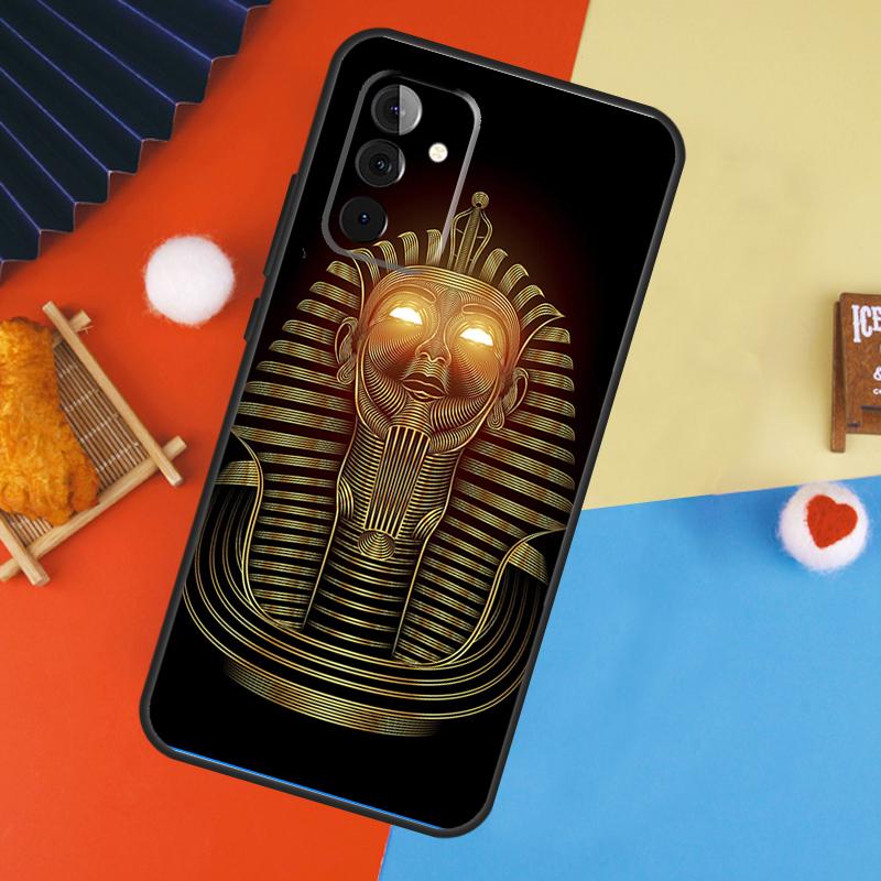 Древний Египет Чехол с Фараоном для Samsung Galaxy A54 A34 A14 A15 A35 A55 A52 A32 A12 A51 A71 A13 A23 A33 A53 Чехол