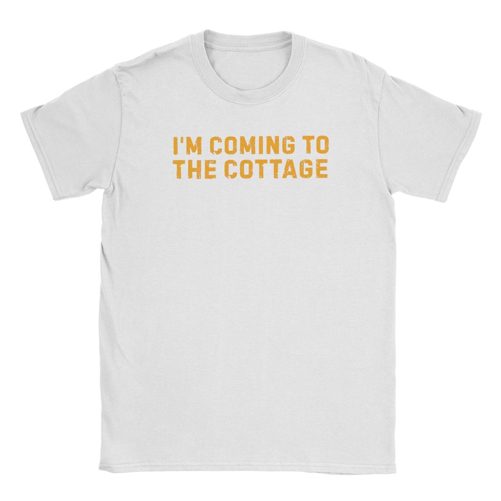 Oversized TShirt Beach IM Coming To The Cottage Funny Saying Novelty T Shirts Heated Rivalry Pure Cotton Tee Shirt Top Tees