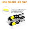 10 шт. W5W Светодиодная T10 168 194 Сигнальная лампа Canbus 4014 26SMD Для салонных ламп карты, купольных ламп, габаритных огней, белый 6000K