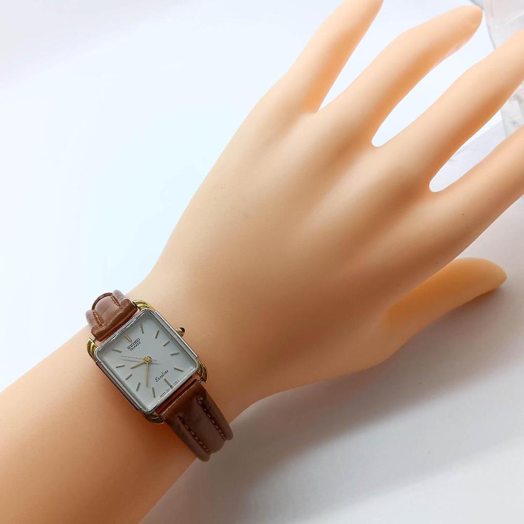 [USED] 388 SEIKO Exceline Quartz Watch with Free Shipping and Replaced Battery