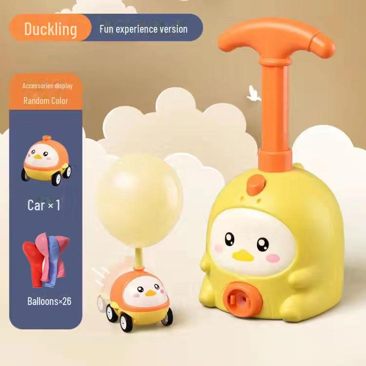 Воздушный скутер Douyin Piggy Power: Детская игрушка-животное, работающая на воздушных шарах