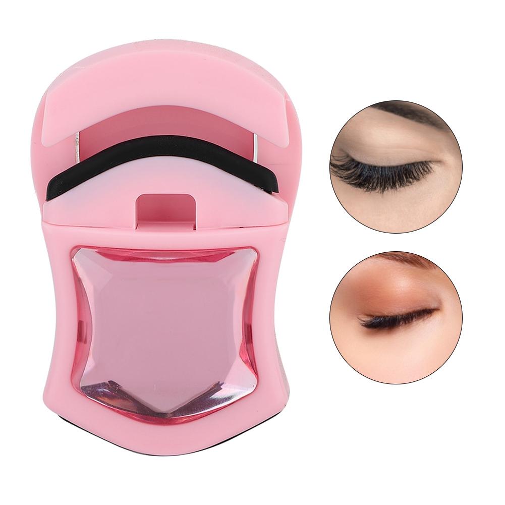 Мини-щипцы для завивки ресниц Щипцы для завивки ресниц Завивка ресниц Макияж Инструменты для ресниц (розовый)