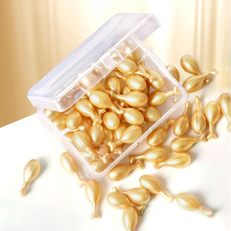 Фуллереновые капсулы с плацентой, укрепляющая кожу, отбеливающая сыворотка для лица против морщин