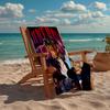 Ultra-Soft Beach Towel with Juice WRLD Theme,Ideal for Pool - Camping, Diving - Perfect Travel Essential, Vibrant Beach Towel.