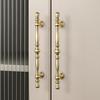 Nordic Style Wardrobe Door Handle Zinc Alloy Furniture Handle Door Pulls  Wardrobe Drawer