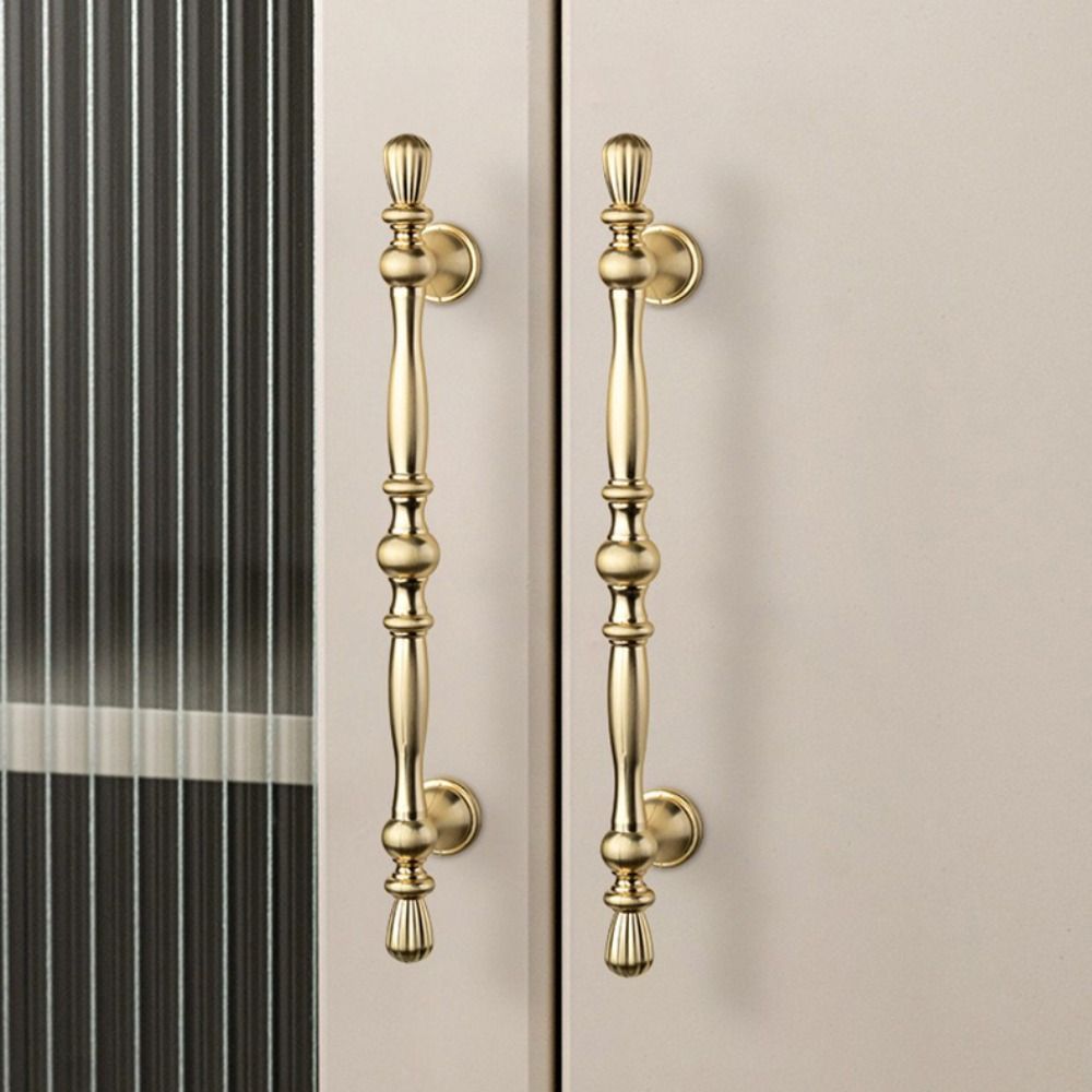 Nordic Style Wardrobe Door Handle Zinc Alloy Furniture Handle Door Pulls Wardrobe Drawer