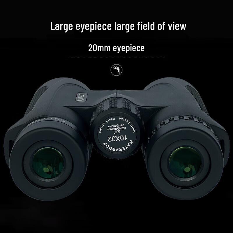 LCANTU Lookout 10x32 Portable Binoculars