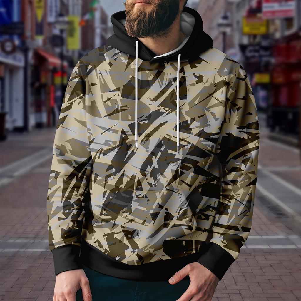 Мужская толстовка с длинными рукавами и ретро-узором, толстовки с 3D-принтом, повседневный спортивный свитер, новинка для путешествий на открытом воздухе, последние коллекции