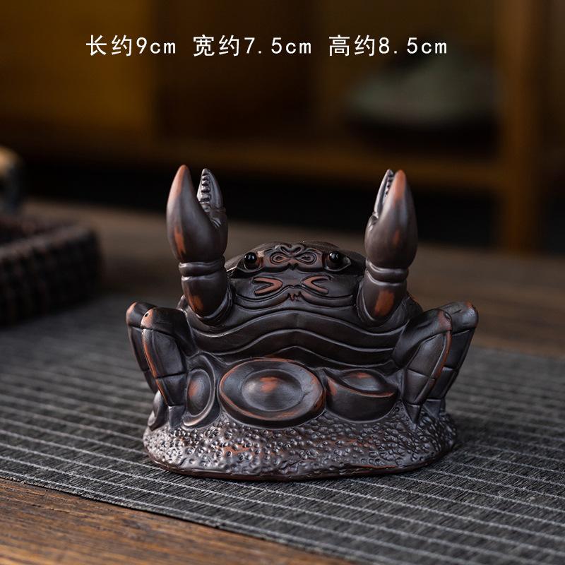 Набор богатства фиолетовый песок Pixiu Kung Fu Чайный сервиз Аксессуары Украшение чайного стола Чайный питомец