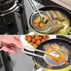 Kitchen Gadgets Filter Spoon Clip Stainless Steel Colander Frying Oil Filter Frying Food Clip Frying Household Tools Supplies