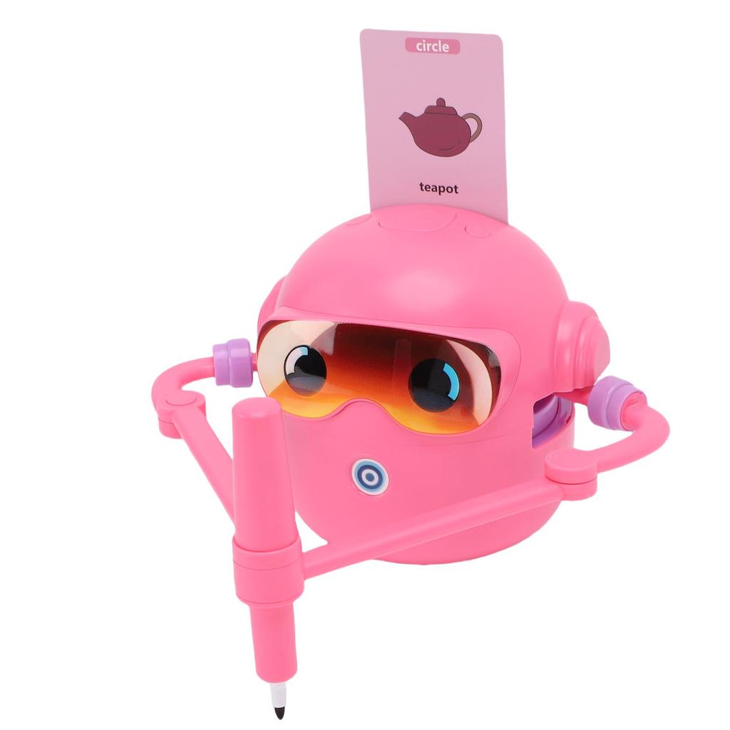 Умный Автоматический Робот для Рисования Игрушка Веселая Музыкальная Обучающая Машина для Рисования со 100 Карточками 14 Цветными Ручками