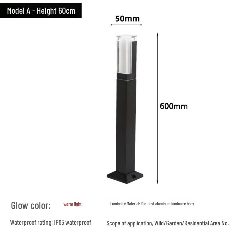 Mengpao Modern Solar Outdoor Lawn Light