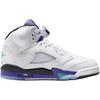 Air Jordan 5 Retro GS Grape 2025 Детские кроссовки Белый Ново-Изумрудный Виноградный Лед HQ7980-100