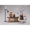 RIBOSE DLC Series "Teatime Cats Scene" Nyan Town "Bakery" Staff & Customer Set, Non-Scale ABS & PVC Painted Complete Figure
