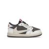 Travis Scott X Air 1 Retro Low OG TD Reverse Mocha Baby Sneakers Brown Sail University-Red DO5441-162