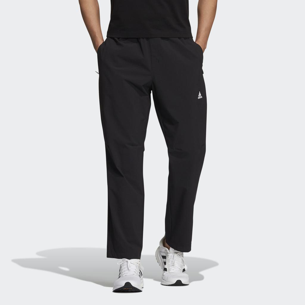 adidas Брюки Fi Wv Entry, повседневные дышащие спортивные длинные брюки, мужские брюки черного цвета H40216