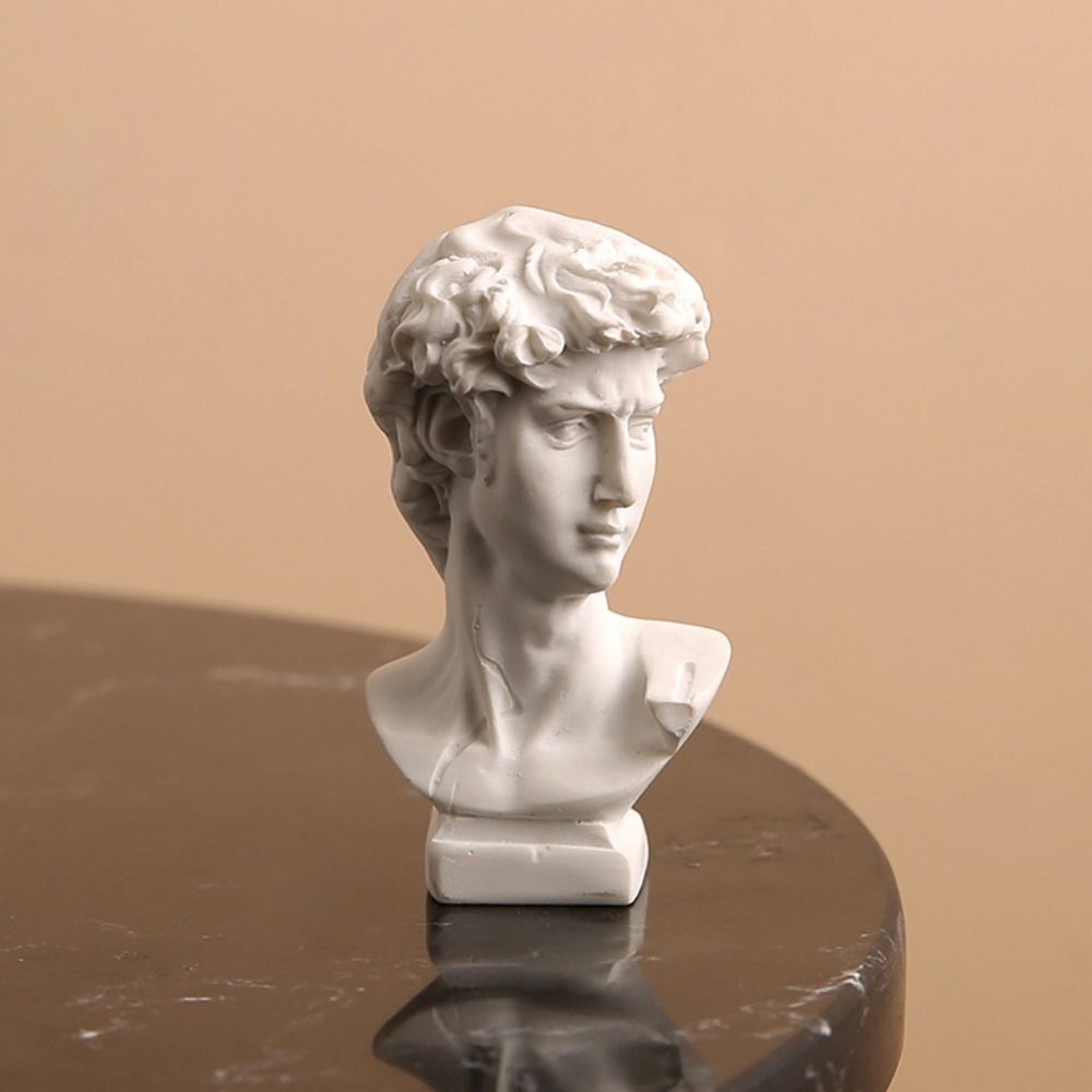 Sketch Art Greek Mythology Statues Resin Craft Female Art Statue Nordic Greek Figure Living Room