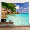 Tropical Beach Tapestry Nordic Style Starry Sky Tapestry Tapestry Bedroom Psychedelic Tapestry