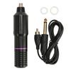 Tattoo Machine Set RAC Connector Alloy Adjustable Rotary Tattoo Machine Pen for Liner Shader Black