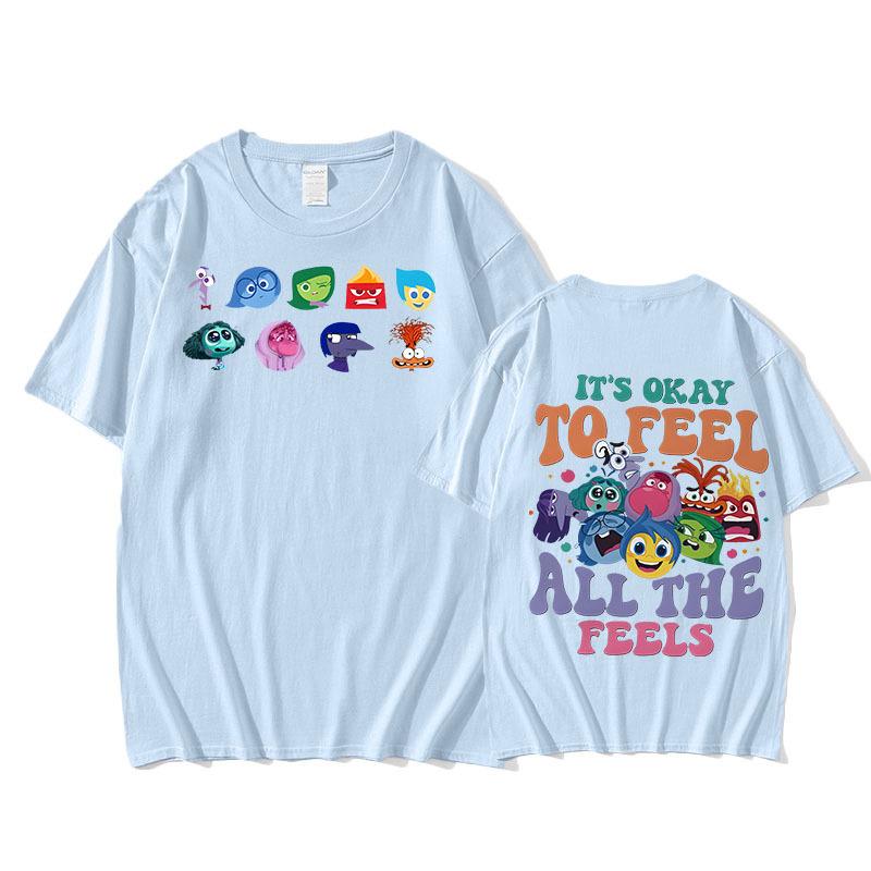 Футболка Inside Out 2 It's Okay To Feel All The Feels в комплекте