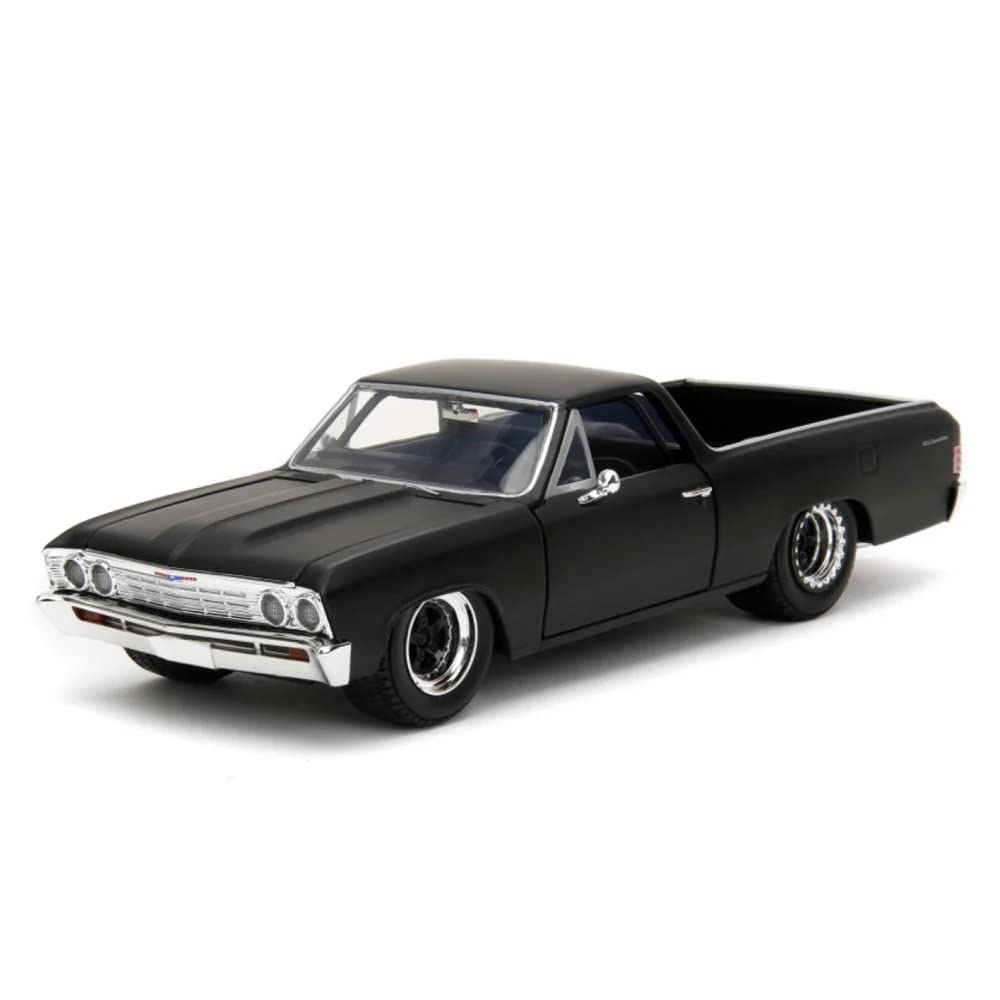 Jada TOYS Fast Furious 10 Chevrolet El Camino 1967 Black F10 Chevy El Camino 34413 1/24 & F&F [Item]