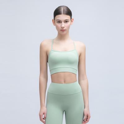 BARREL Бюстгальтер-топ без косточек BARREL Fit Однотонный Дымно-зеленый (Bi1Wfto01Skg)