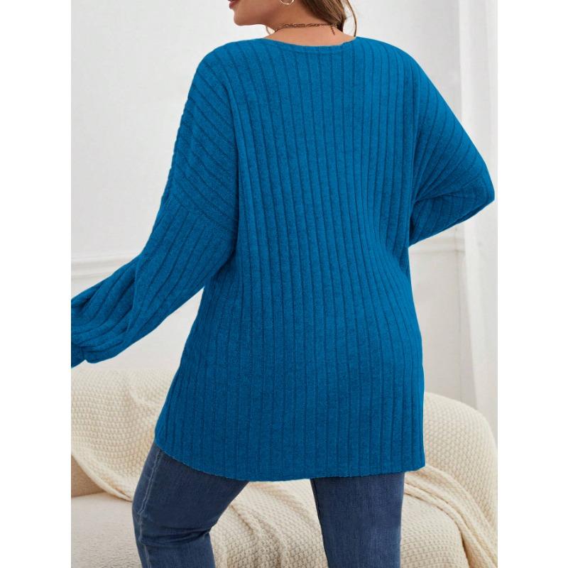 Осенне-зимний женский однотонный свободный кардиган с длинным рукавом, трикотажная куртка больших размеров