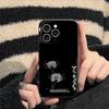 Арт Красные паучьи лилии дизайн Япония Чехол для телефона Для iPhone 17 16 e 15 14 13 12 Plus Mini Pro Max Мягкий черный Ударопрочный чехол