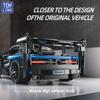 Toylinx 1:18 Технический Автомобиль Пэчворк Строительный Блок Собранная Игрушка Механический Суперкар Гоночный Гоночный Автомобиль для Детей Подарки Без Коробки