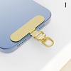 0.3Mm Sturdy Metal Cellphone Tether Tab 360 Degree Rotation Phone Hanging Strap Gasket Replacement Phone Lanyard Patch Clip
