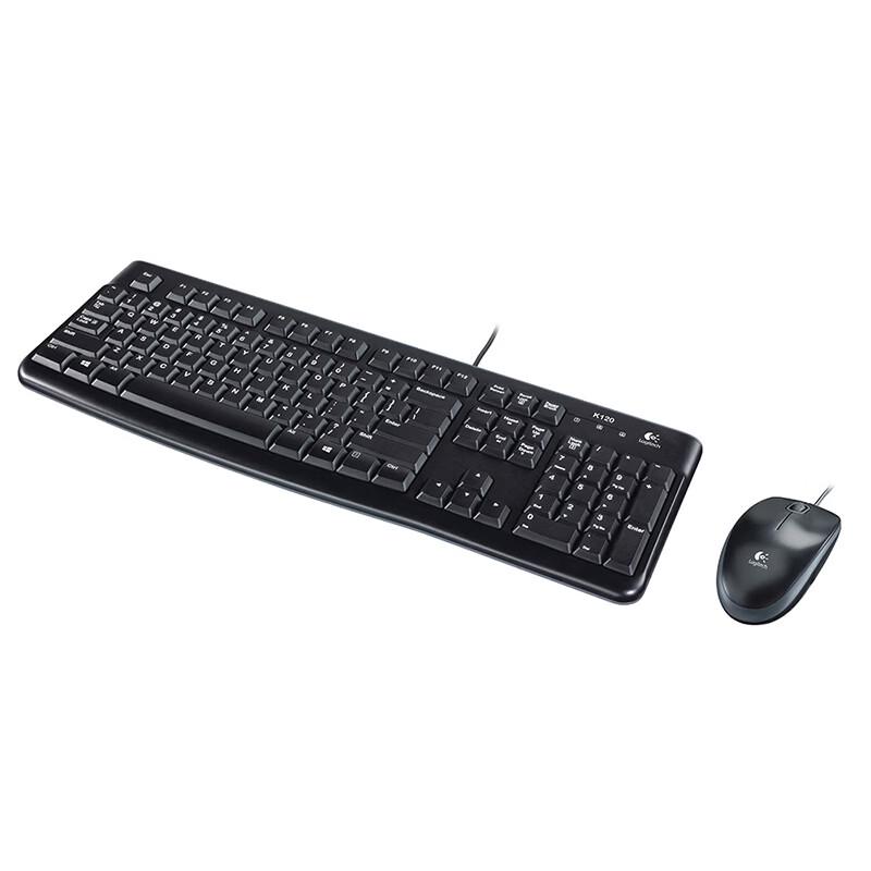 Logitech MK120 Wired Keyboard and Mouse Combo